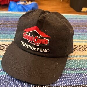 Vintage Good Cents Okefenoke Emc SnapBack